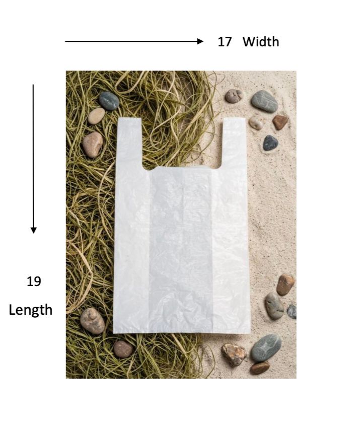 Xpercia Disposable Plastic Bag 19×17 – Medium Size